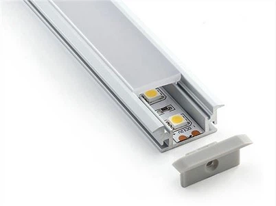Profil en aluminium d'éclairage mené