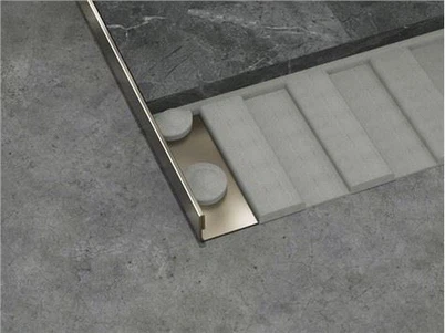 Bordure de carrelage en acier inoxydable
