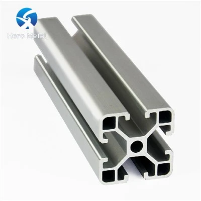 Extrusion en T en aluminium