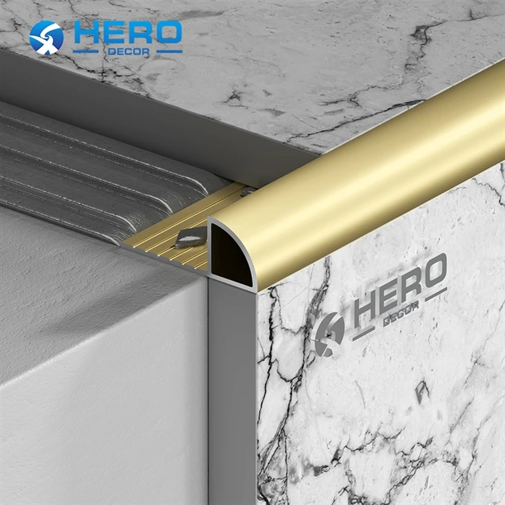 RH-XQ-15 Quarter Round Aluminum Trim suppliers
