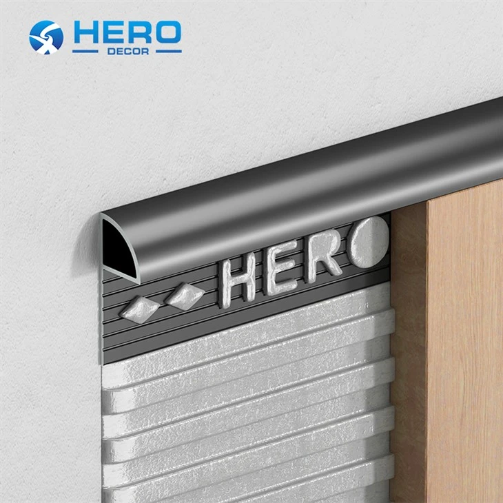 RH-XQ-15 Quarter Round Aluminum Trim factory