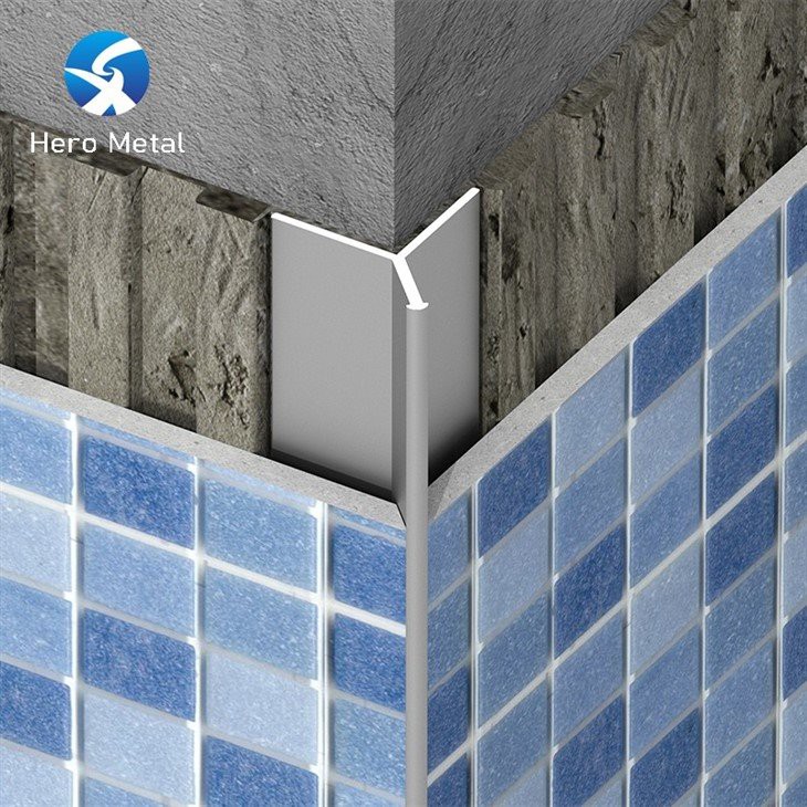 Aluminum Y-shaped Tile Edge Protection Trim